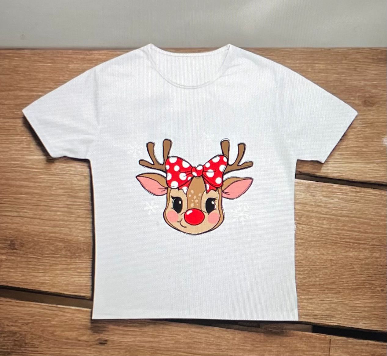 Sublimation T-Shirt (Lady Reindeer)