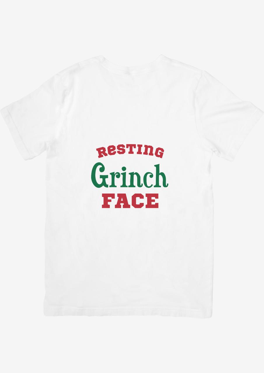 SUBLIMATION T-SHIRT (RESTING GRINCH FACE)