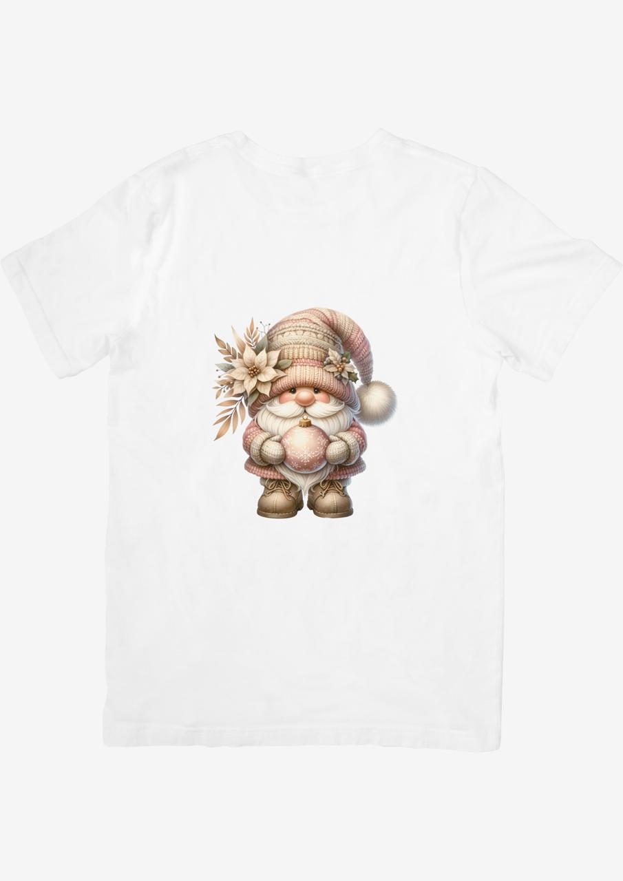 SUBLIMATION T-SHIRT (GONK WITH BAUBLE PINK)