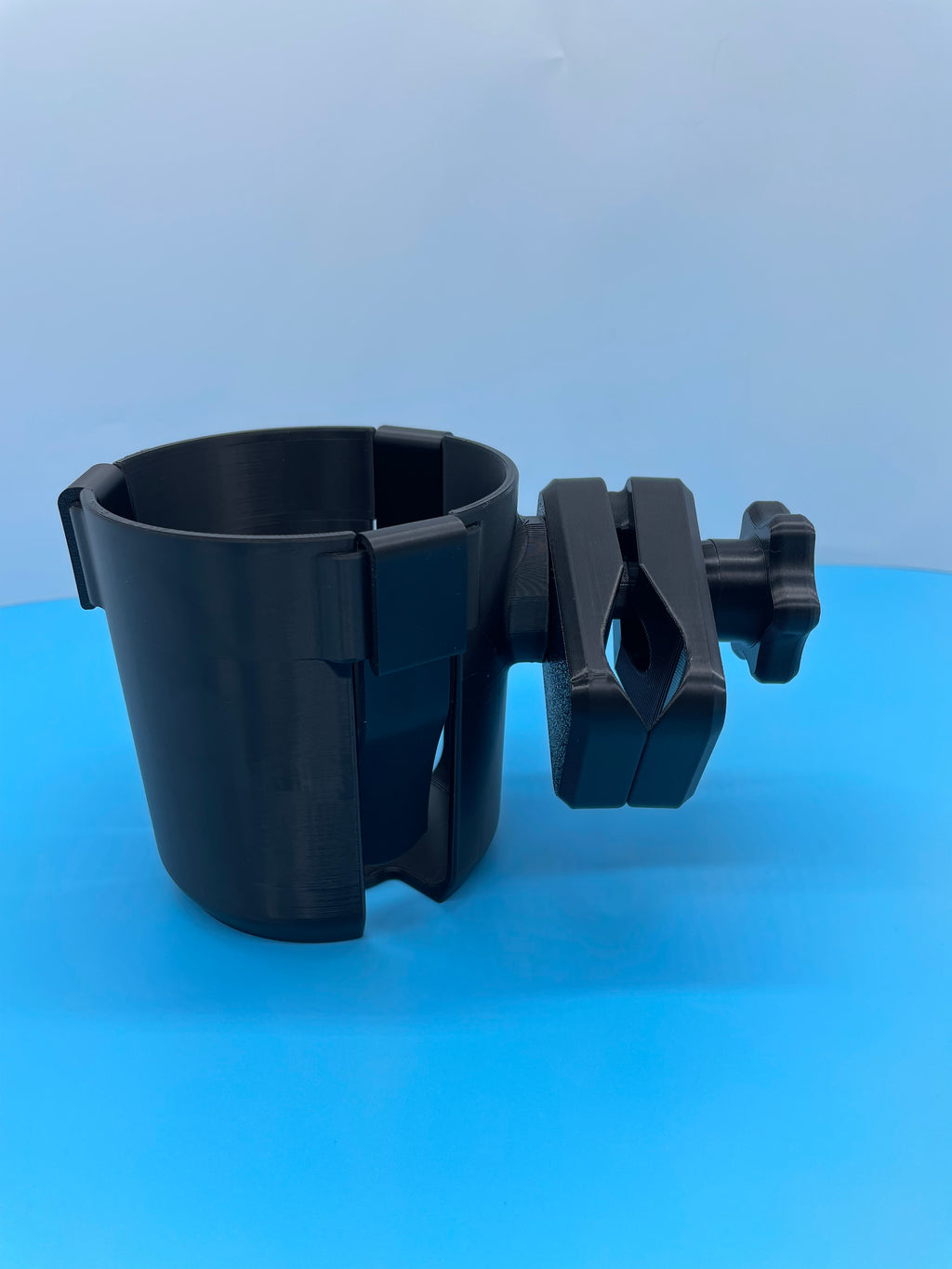 3D printed Universal cupholder with clamp ￼
