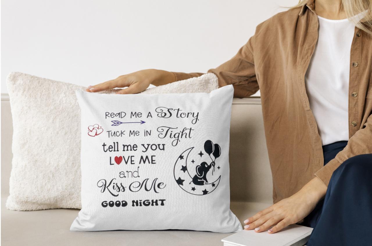 SUBLIMATION CUSHION (STORY TIME)