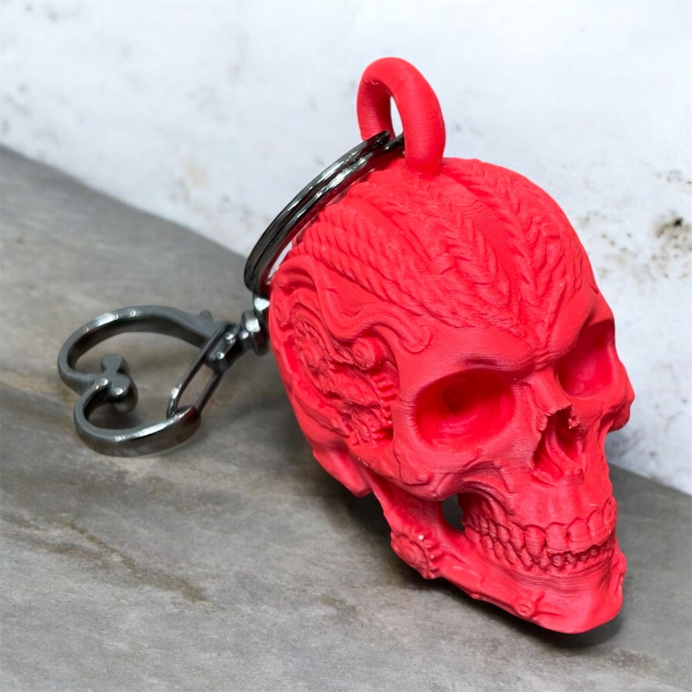 3D printed Skull keychain