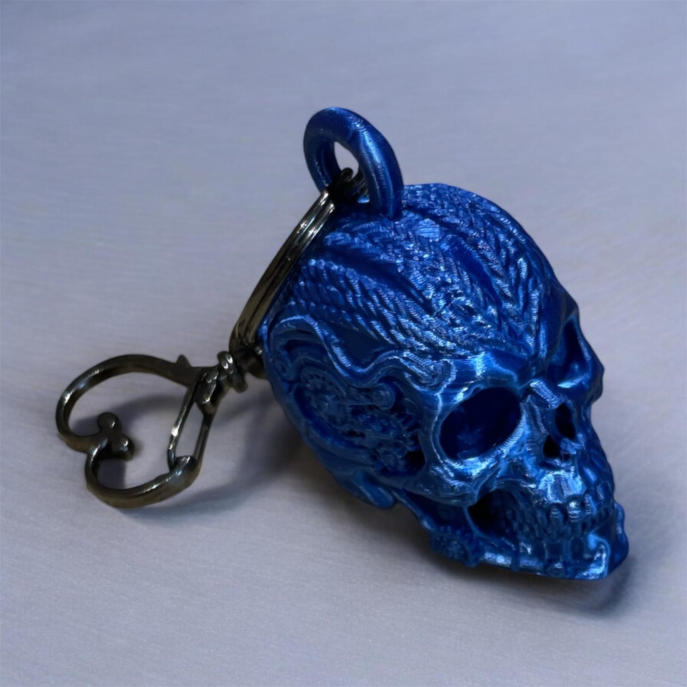 3D Printed Skull Keychain