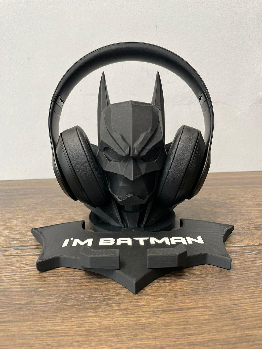 3D Printed Batman Headphones and Phone Holder