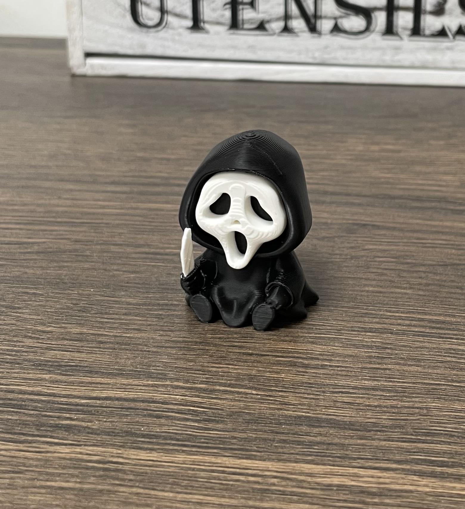 3D Printed Scary Face Desk Buddy