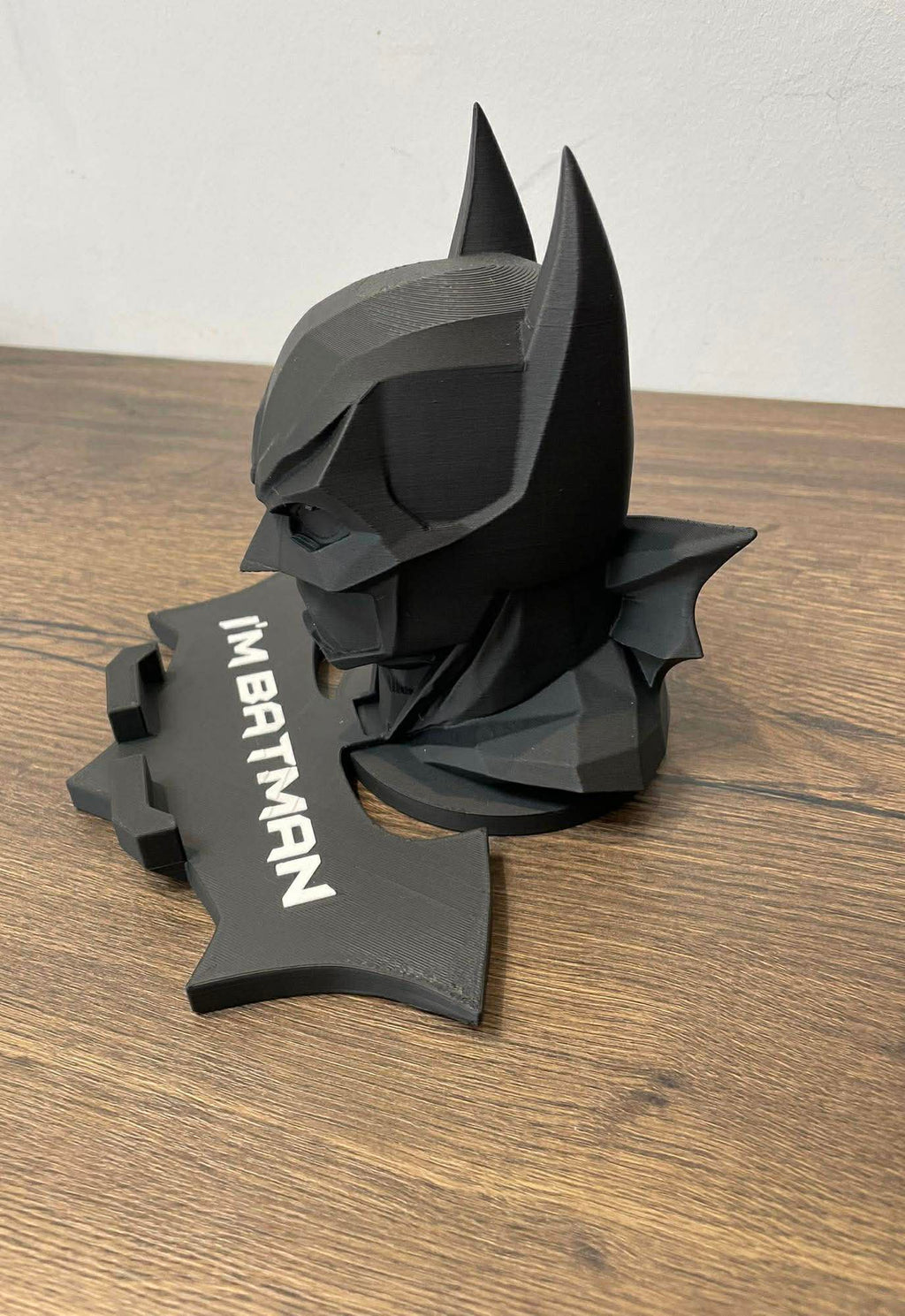 3D Printed Batman Headphones and Phone Holder