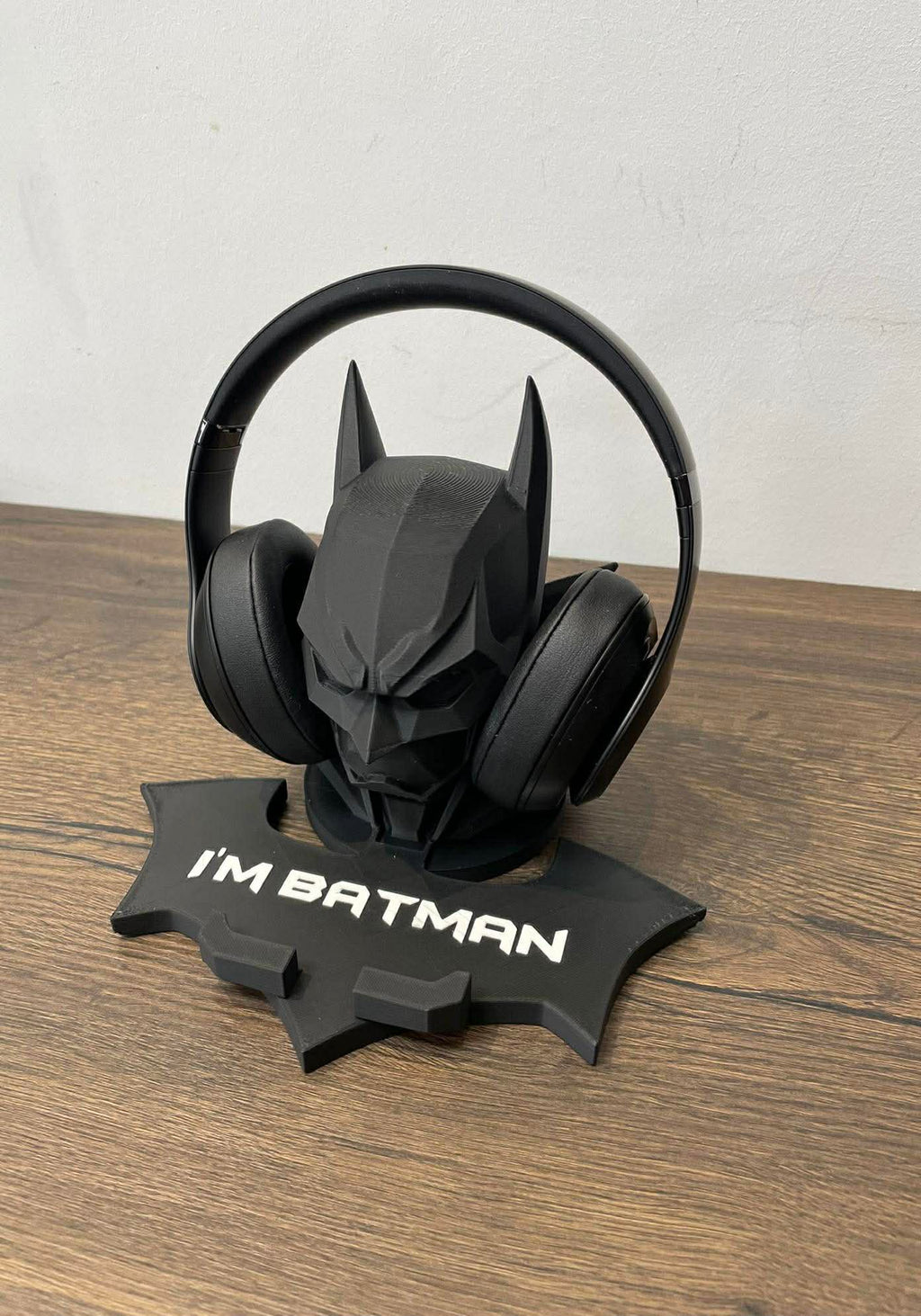 3D Printed Batman Headphones and Phone Holder
