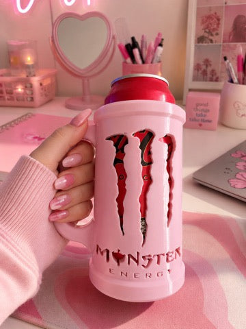 3D printed Monster can holder