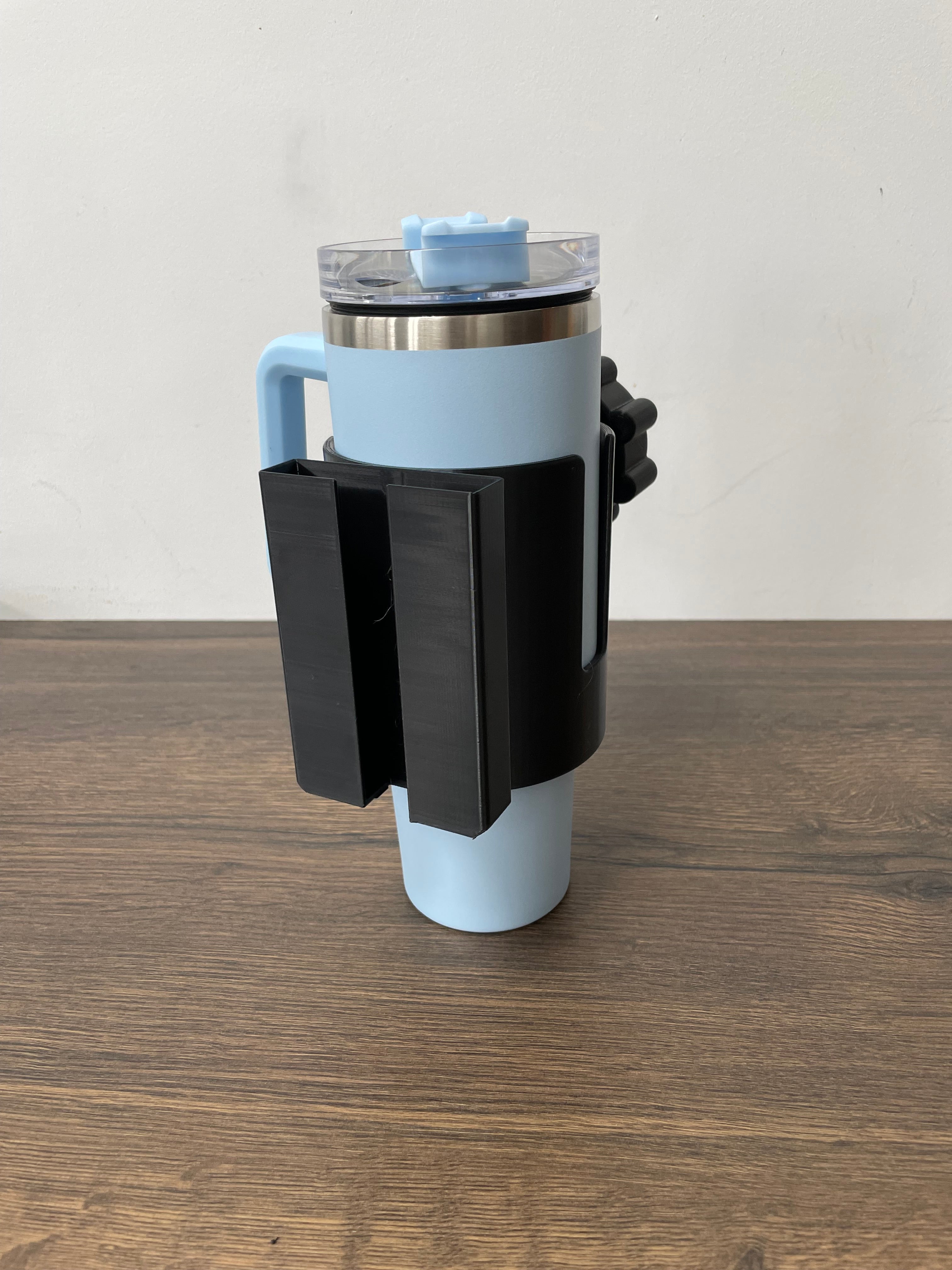 Pram Stroller Cup Holder for Stanley + Phone Slot